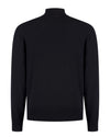 Pratt Extrafine Merino Full Zip Cardigan Night Blue