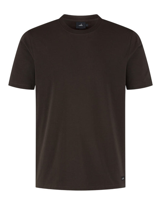 Berkley Jersey Stretch T-shirt Deep Brown
