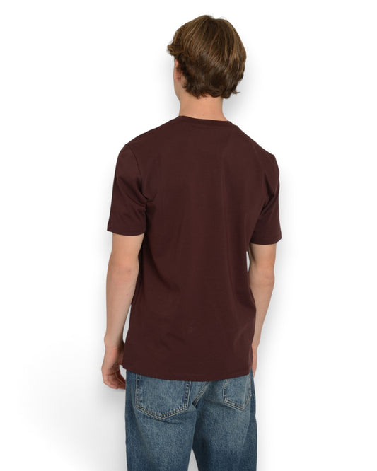 Berkley Jersey Stretch T-shirt Burgundy