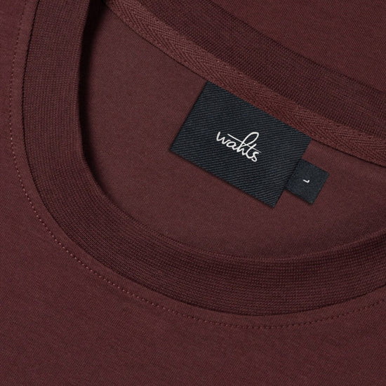 Berkley Jersey Stretch T-shirt Burgundy