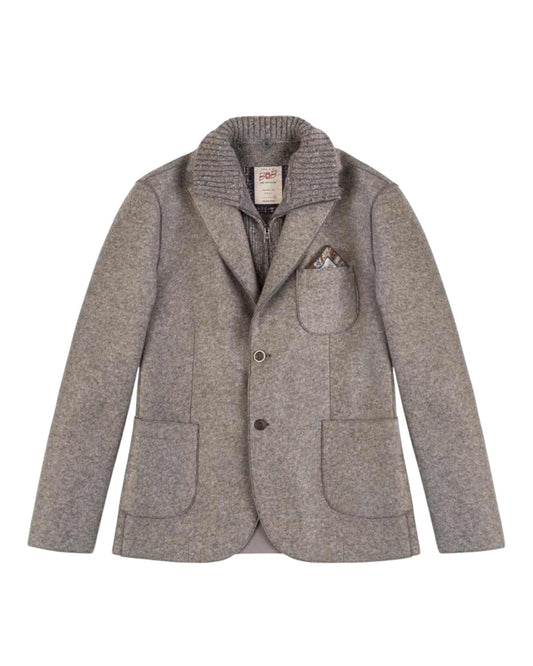 King Single Breasted Jacket Cioccolato