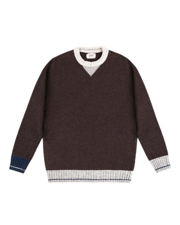 Best Wool Knit Crewneck Pullover Moro