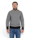 Ronald Alpaca Wool Blend Turtleneck Pullover Fumo