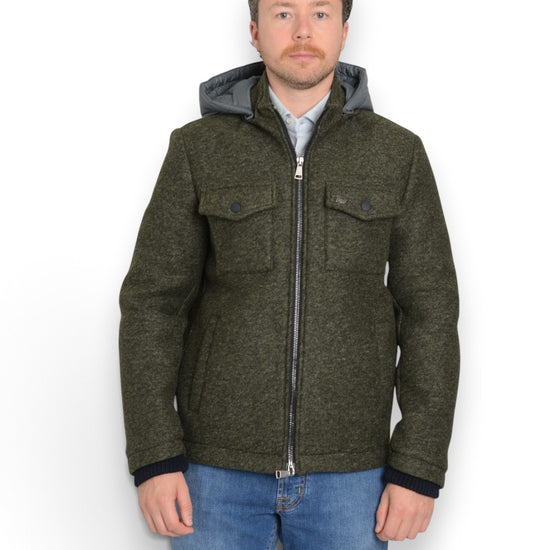 June Hooded Technical Jacket Militare