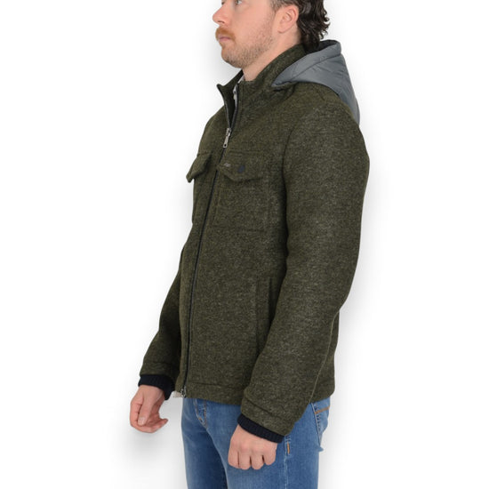 June Hooded Technical Jacket Militare