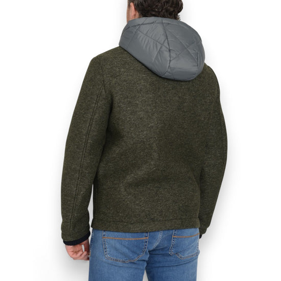 June Hooded Technical Jacket Militare