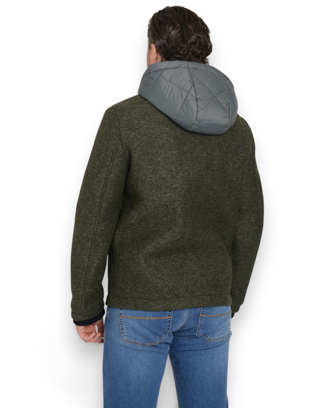 June Hooded Technical Jacket Militare