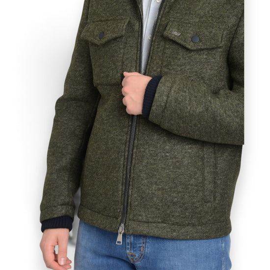 June Hooded Technical Jacket Militare