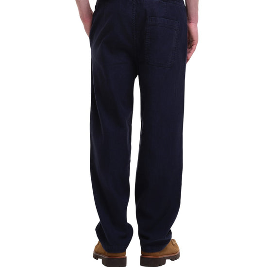 Maru Corduroy Drawcord Trouser Navy