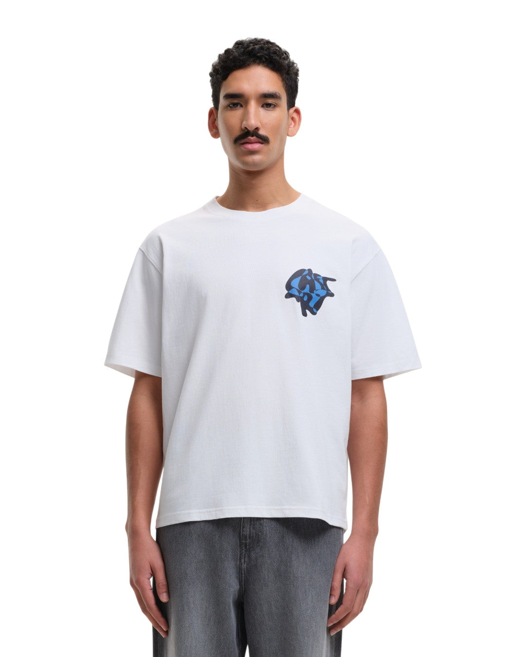Castart Graphic Cotton T-shirt White