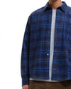 NorthPoint Relaxed Fitb Check Shirt Blue