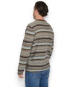 Girocollo ML Riga Jacquard Corteccia/Acqua