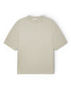 Interlock Supima Oversized T-shirt   Pearl Grey