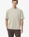 Interlock Supima Oversized T-shirt   Pearl Grey