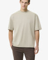 Interlock Supima Oversized T-shirt   Pearl Grey