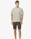 Interlock Supima Oversized T-shirt   Pearl Grey