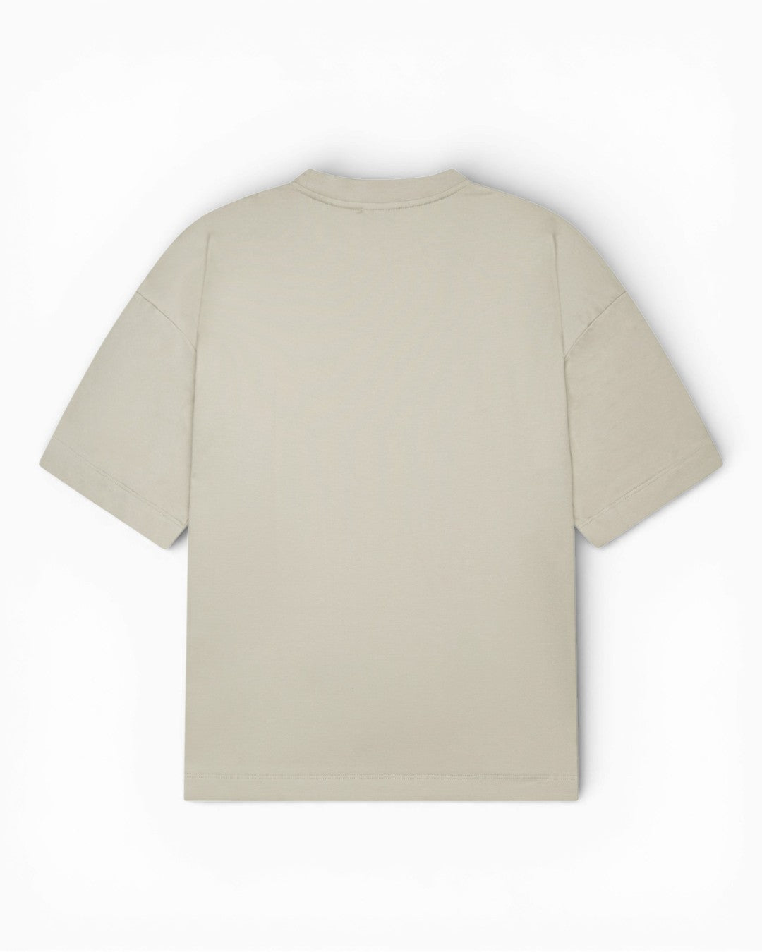 Interlock Supima Oversized T-shirt   Pearl Grey