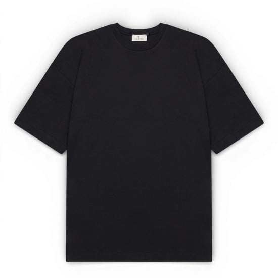 Interlock Supima Oversized T-shirt Black