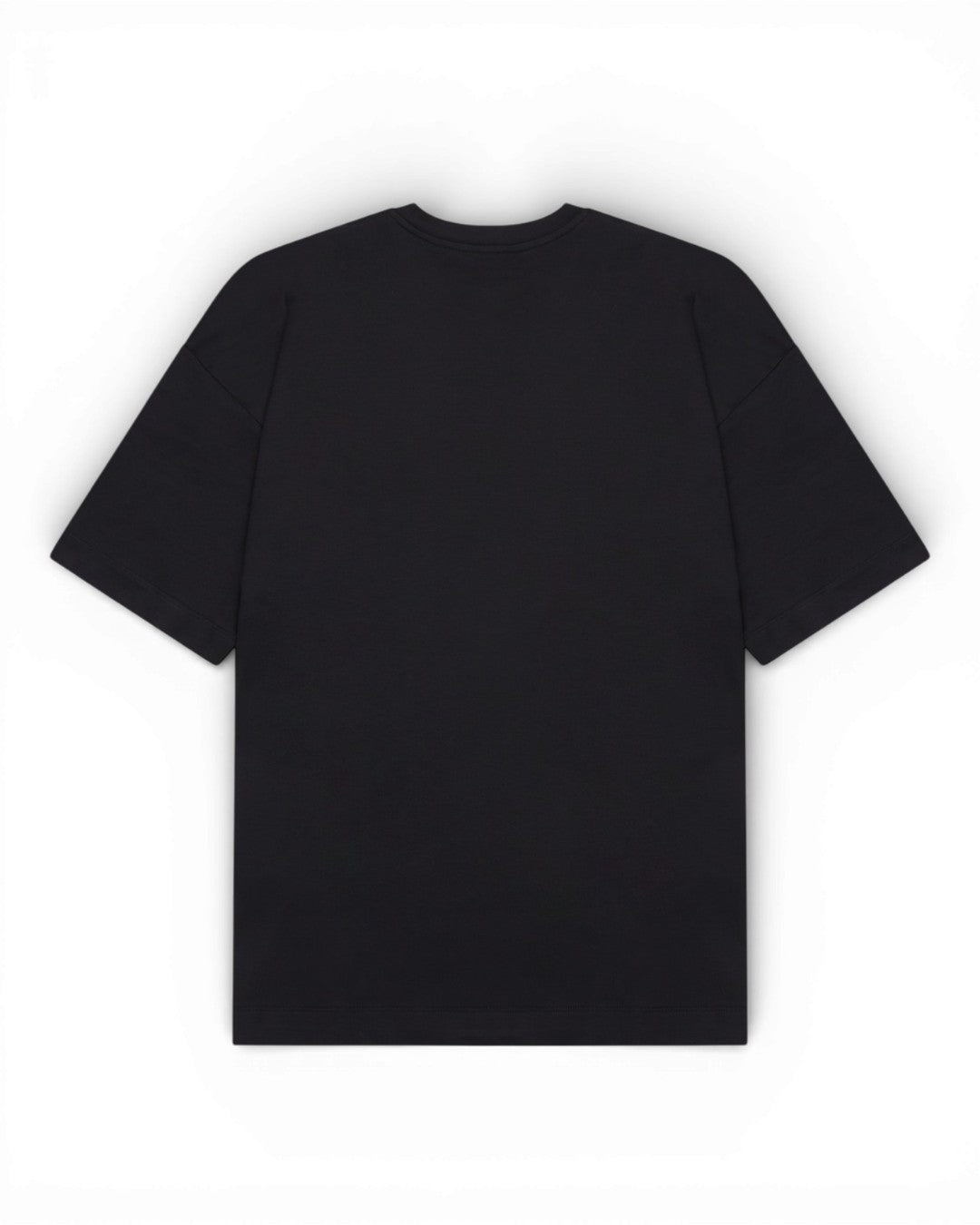 Interlock Supima Oversized T-shirt Black
