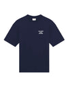 Not From Paris Madame Slogan Cotton Relaxed Fit T-shirt Navy