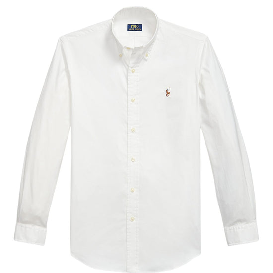 Custom Fit oxford Cotton Stretch White