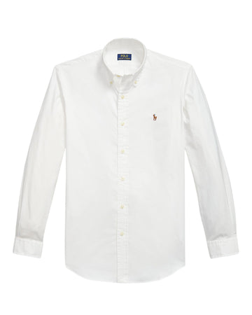 Custom Fit oxford Cotton Stretch White