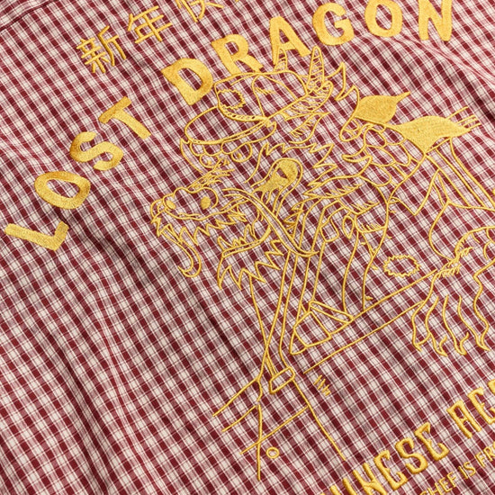 Dragon Shirt Nikben Red-White