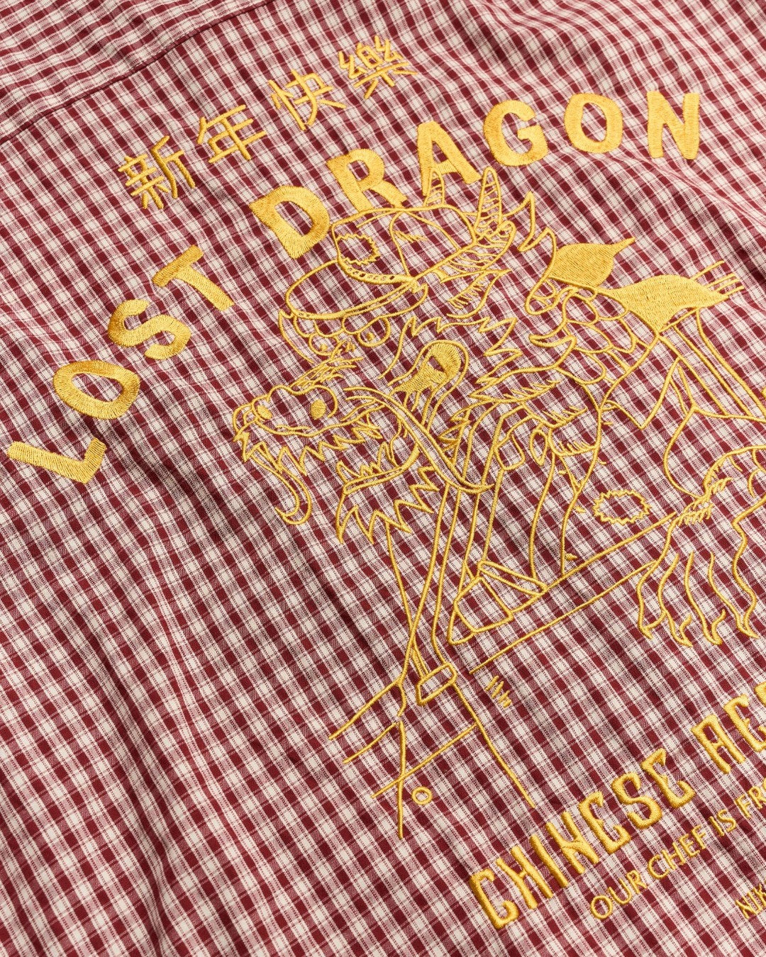 Dragon Shirt Nikben Red-White