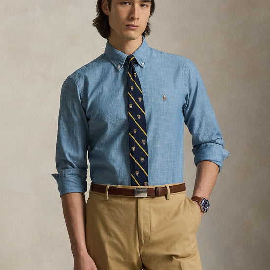 Custom Fit Chambray Shirt