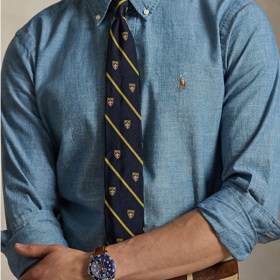 Custom Fit Chambray Shirt
