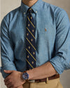 Custom Fit Chambray Shirt