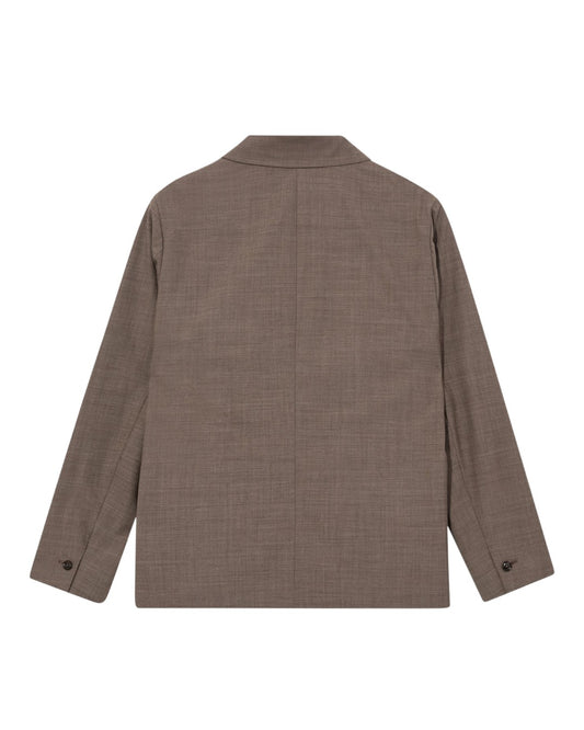 Jacob Dynamic Luxe Overshirt Falcon Beige