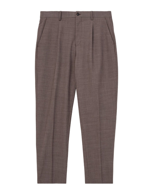 Jones Dynamic Luxe Pleated Pant Falcon Beige
