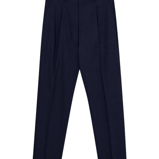 Jones Dynamic Luxe Pleated Pants Navy