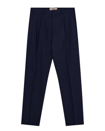 Jones Dynamic Luxe Pleated Pants Navy
