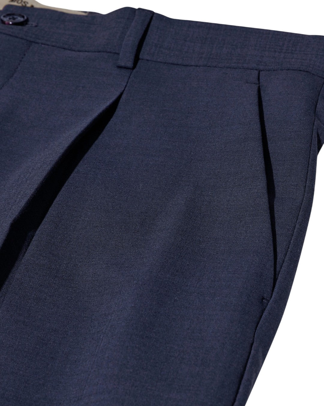 Jones Dynamic Luxe Pleated Pants Navy