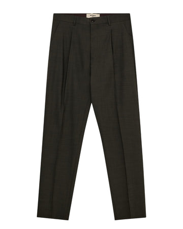 Jones Dynamic Luxe Pleated Pants Dark Green