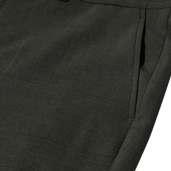 Hugh Dynamic Luxe Slim Fit Pants Dark Green