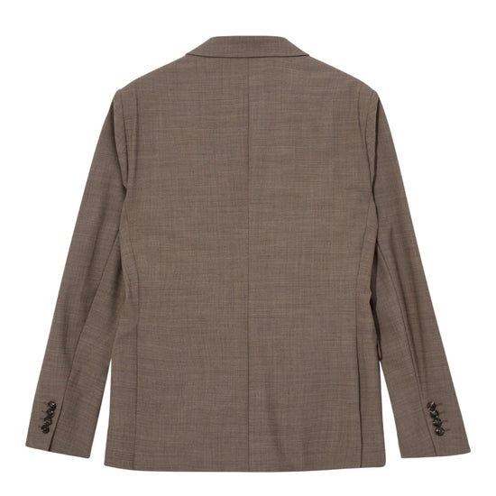 Lui Dynamic Luxe Double Breasted Blazer Falcon Beige