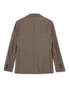Lui Dynamic Luxe Double Breasted Blazer Falcon Beige