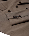 Lui Dynamic Luxe Double Breasted Blazer Falcon Beige