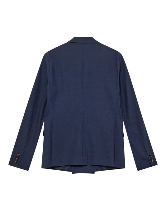 Lui  Dynamic Luxe Double Breasted Blazer Navy