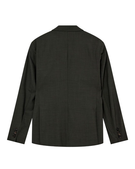 Lui Dynamic Luxe Double Breasted Blazer Dark Green