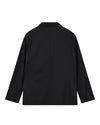 Jacob Dynamic Luxe Overshirt Black