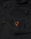 Jacob Dynamic Luxe Overshirt Black