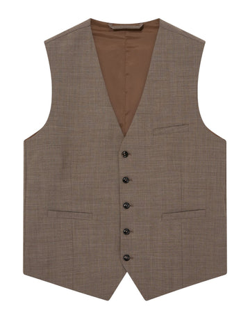 Henry Dynamic Luxe Waistcoat Falcon Beige