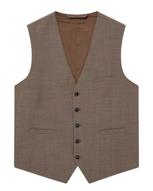Henry Dynamic Luxe Waistcoat Falcon Beige