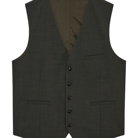 Henry Dynamic Luxe Waistcoat Dark Green