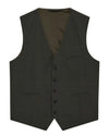 Henry Dynamic Luxe Waistcoat Dark Green