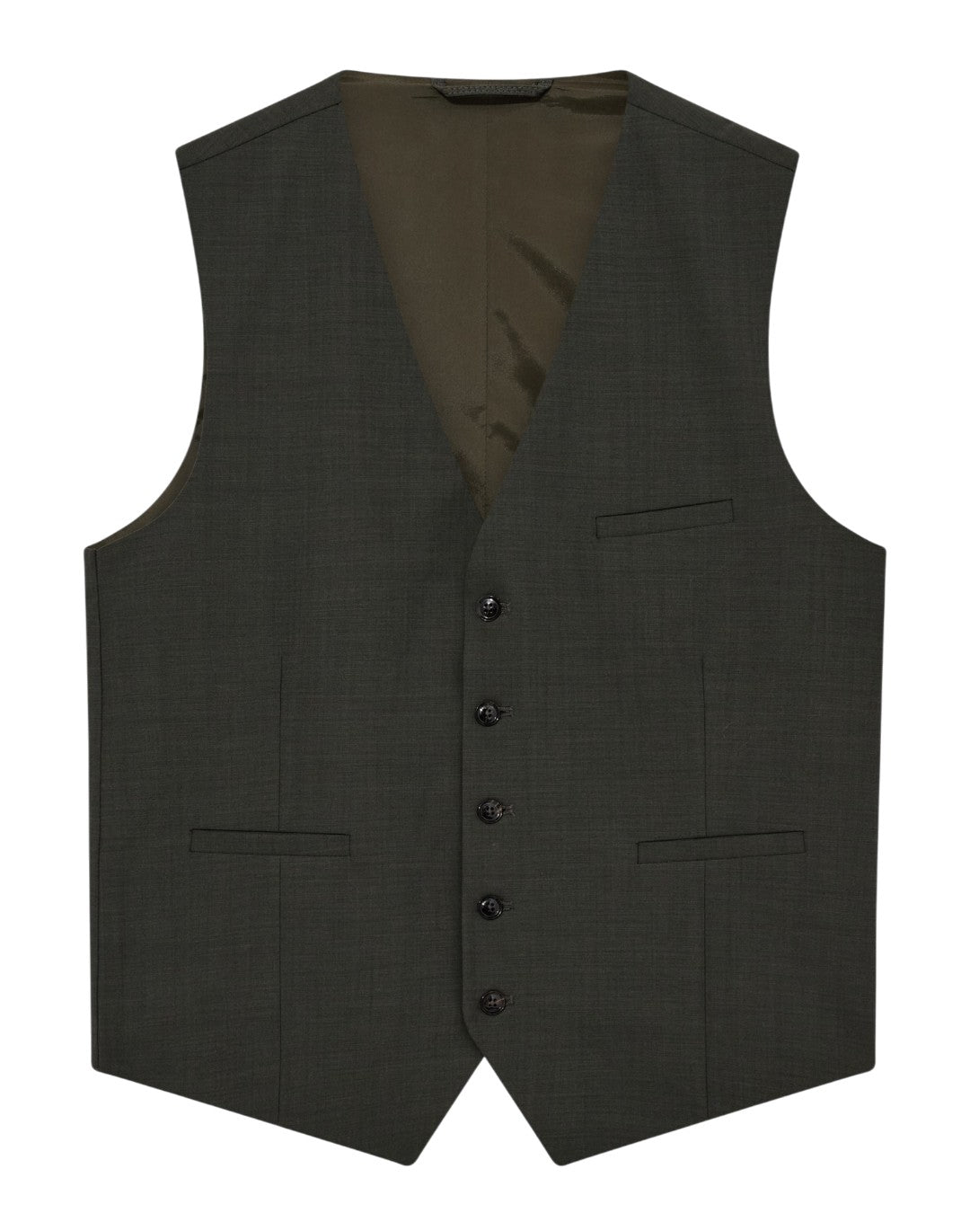 Henry Dynamic Luxe Waistcoat Dark Green